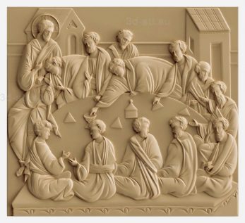 stl model is the Icon of the last Supper 