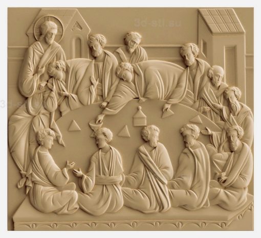 stl model is the Icon of the last Supper