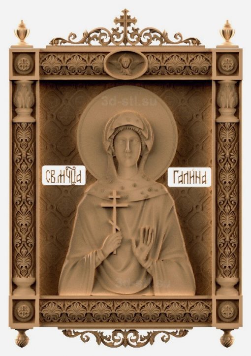 stl model is the Icon of St. Galina