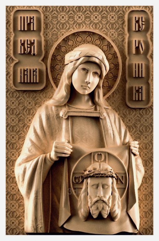 stl model-Icon of St. Veronica