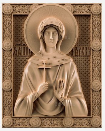 stl model-Icon of St. Natalia