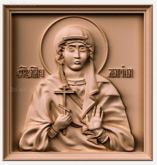 stl model-Icon of St. Marina