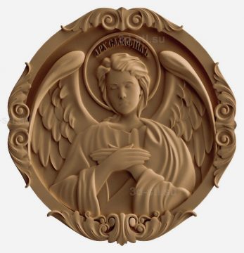 stl model is the Icon of the Archangel Salathiel 