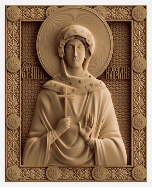 stl model-Icon of St. Natalia