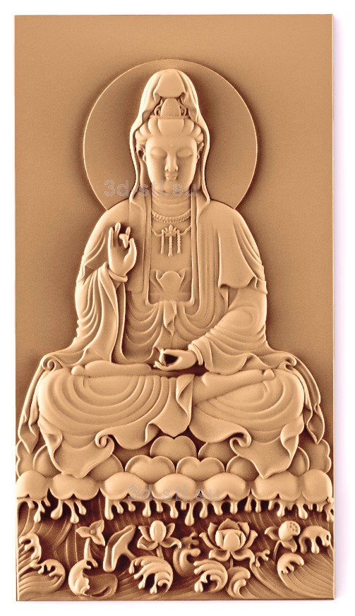stl model Panno Buddha