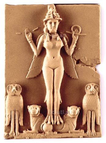stl model Panno the Goddess Ishtar