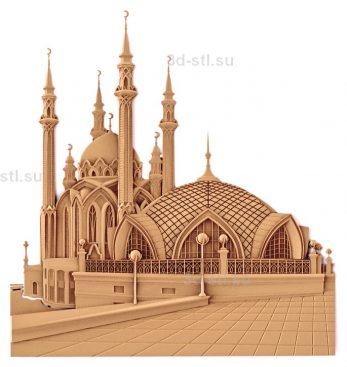 stl model Panno the Kul-Sharif Mosque 