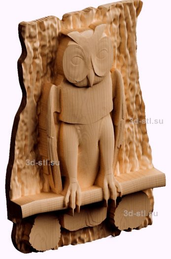 3d stl model housekeeper Owl № 5