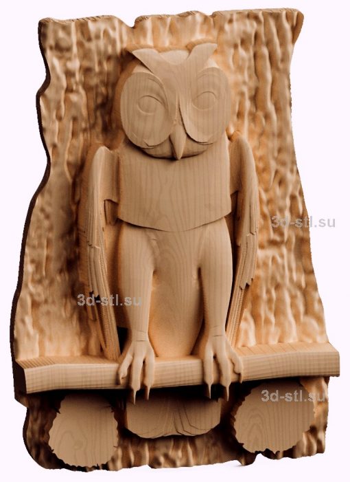 3d stl model housekeeper Owl № 5