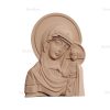 stl model-Image of the Mother of God 
