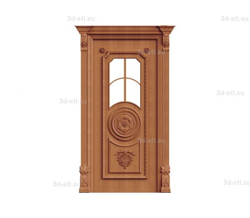 stl model Door № 040