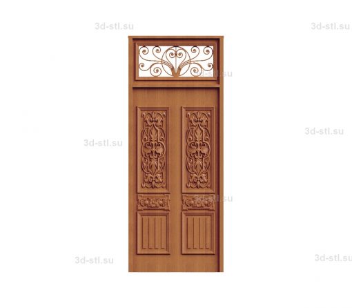 stl model Door № 049
