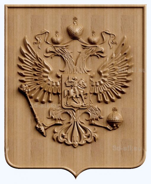 stl model - the coat of Arms № 013