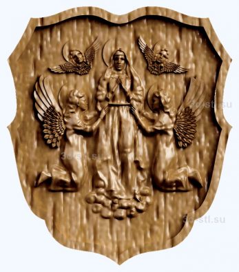 stl model - the coat of Arms № 040 