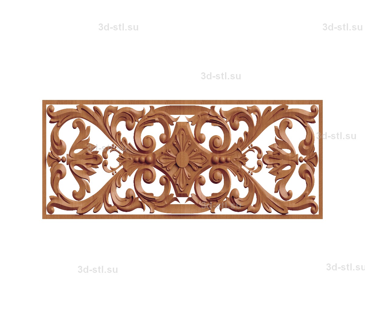 stl model Panel decorative №001
