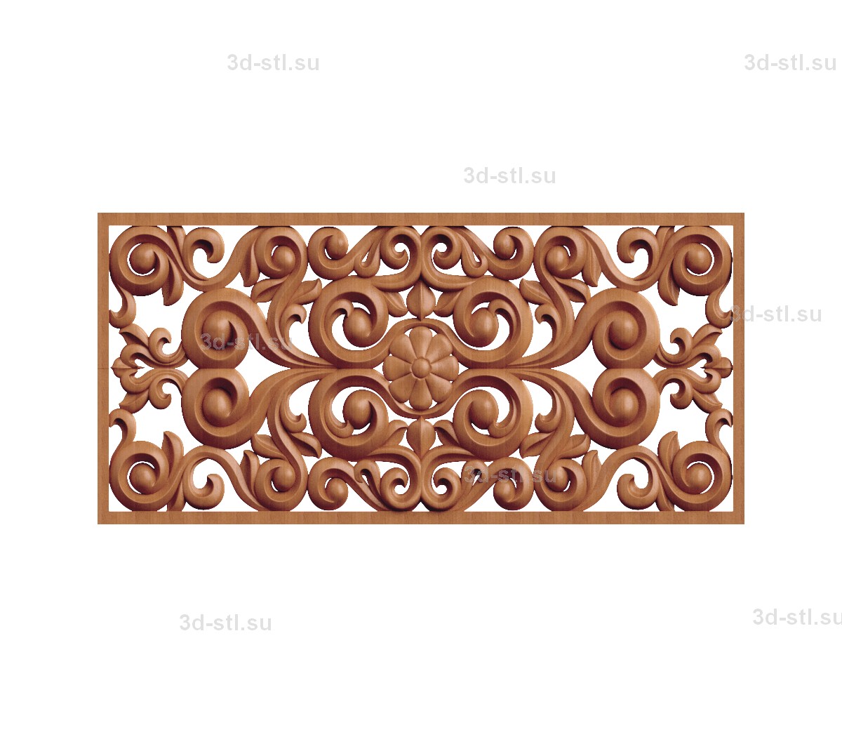 stl model Panel decorative №044
