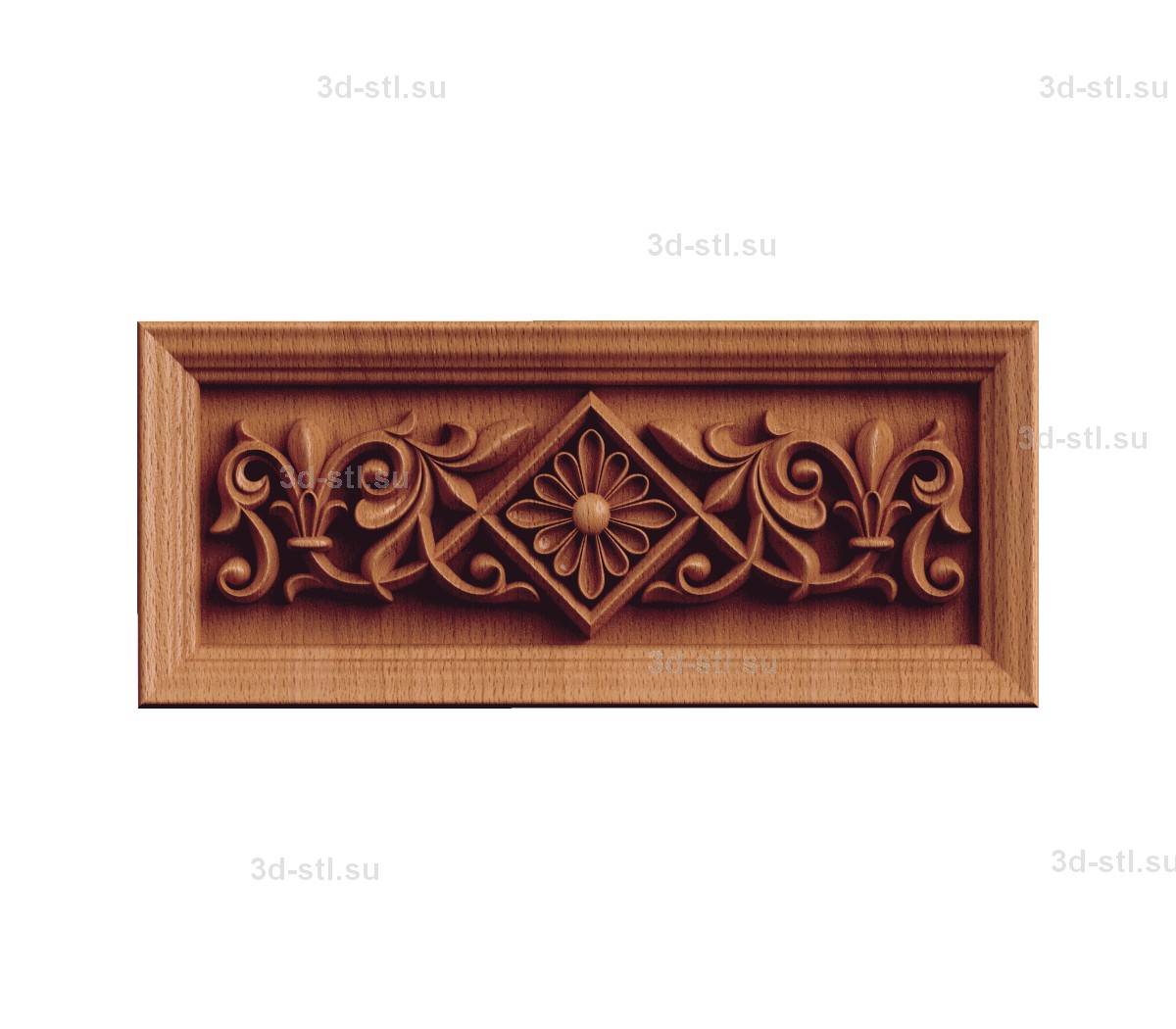 stl model Panel decorative №056