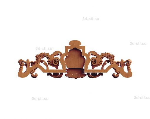 stl model decor upper № 052