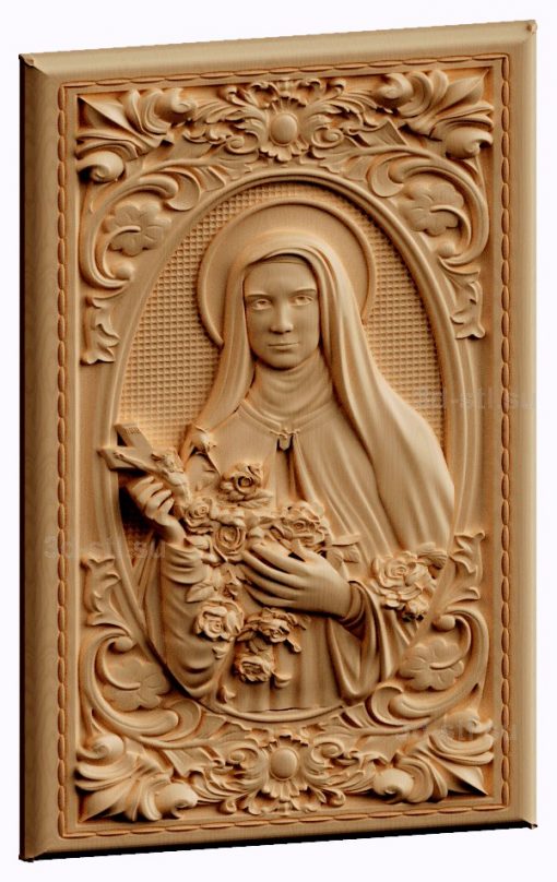 stl model-icon of Saint Teresa.Catholic Holy