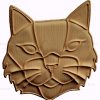 stl model relief cat 