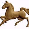 stl model relief horse 