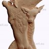 3d STL model-giraffes bas-relief with animals № 049