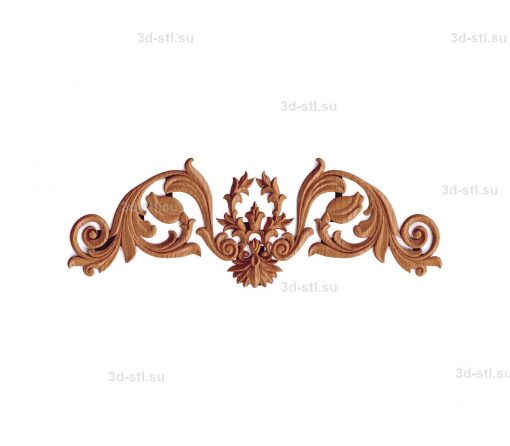 stl model decor upper № 006