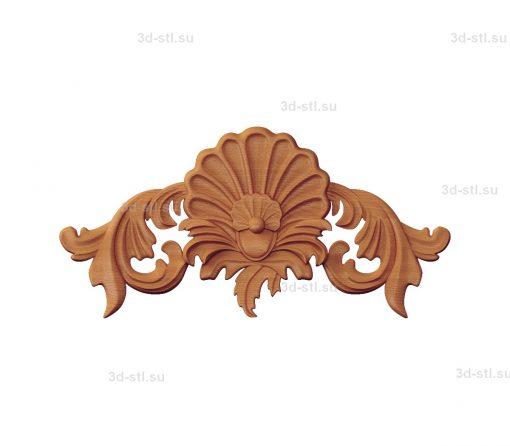 stl model decor upper № 145