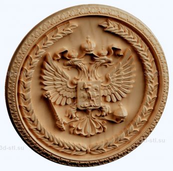 stl model - the coat of Arms № 008