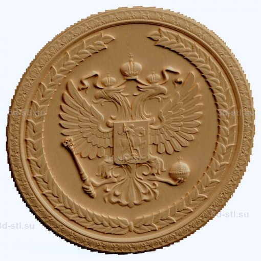 stl model - the coat of Arms № 009