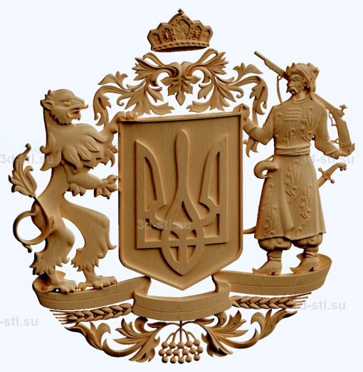 stl model - the coat of Arms № 019
