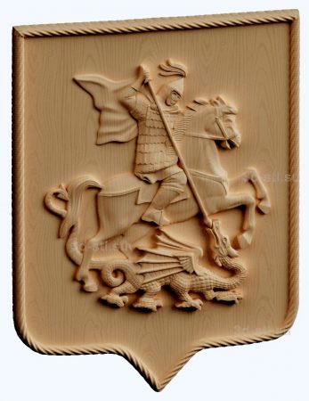 stl model - the coat of Arms of Moscow