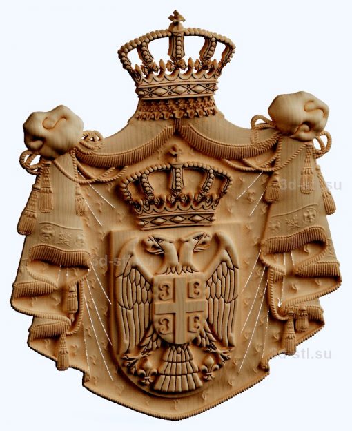 stl model - the coat of Arms № 029