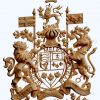 stl model - the coat of Arms of Canada 