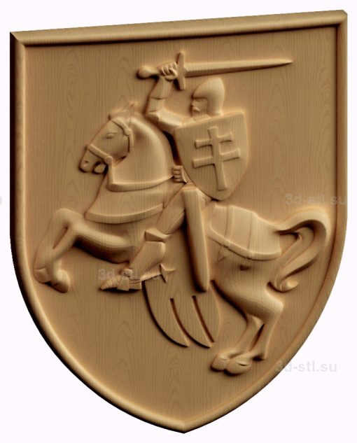 stl model-the coat of Arms of the Polish-Lithuanian Duchy of