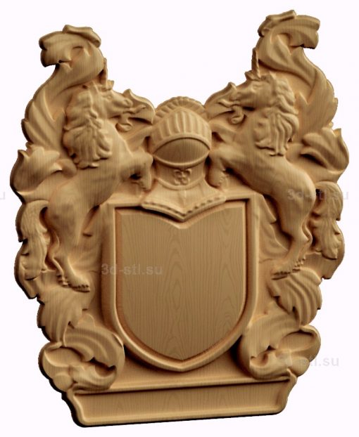 stl model-the coat of Arms of the Family