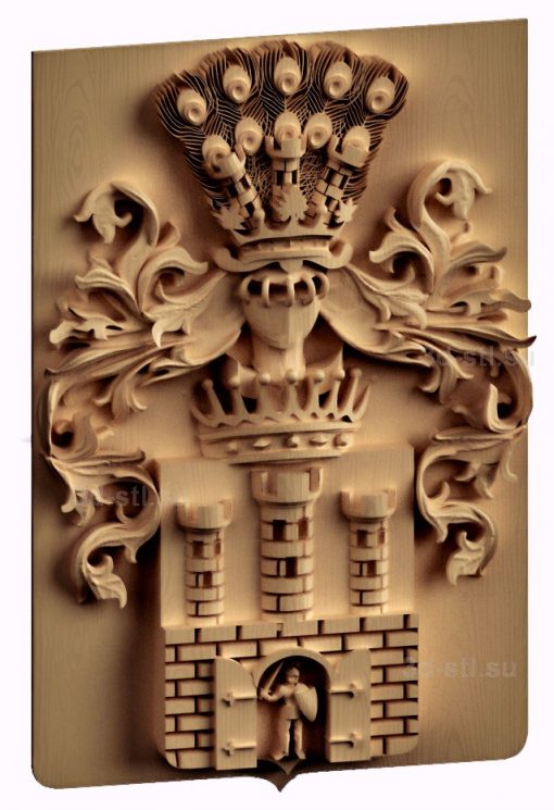 stl model-the coat of Arms Knight