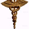 stl model is the Symbol of the Caduceus 