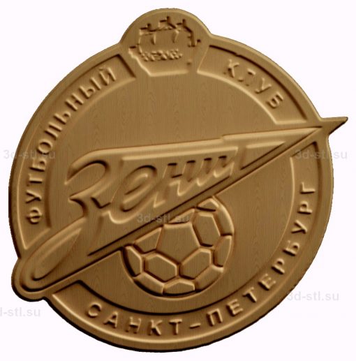 stl model is the Symbol of the Football club "Zenit"