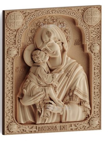 stl model is the Icon of "don" the mother of God