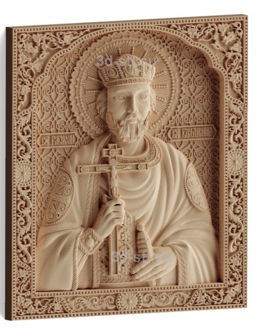 stl model-Icon of St. Vladimir