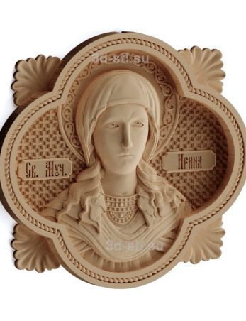 stl model-Icon of St. Irina