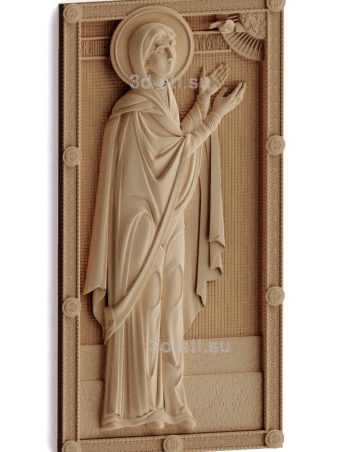 stl model-Icon of St. Anna
