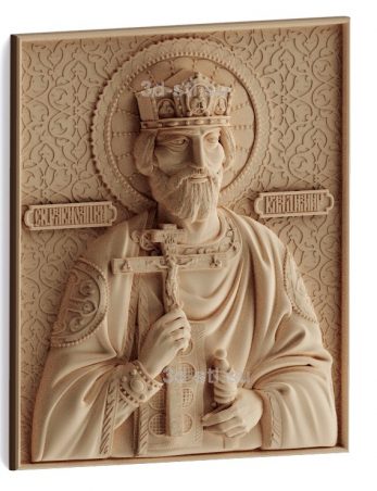 stl model is the Icon of St. Vladimir