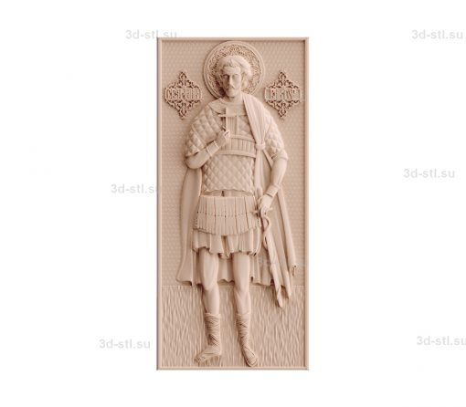 stl model-Rostov Icon of St. Victor