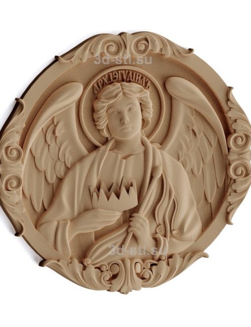 stl model is the Icon of the Archangel Yehudiel