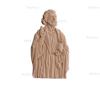 stl model is the Image of St. Peter