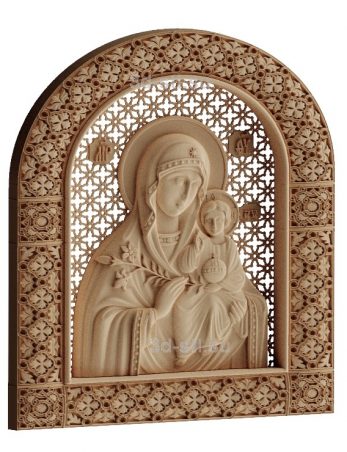 stl model is the Icon of the mother of God 