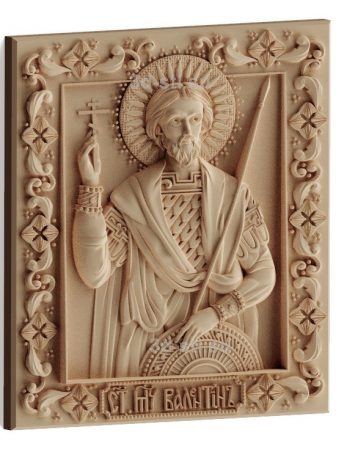 stl model-Icon of St. Valentine