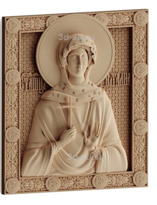 stl model-Icon of St. Natalia